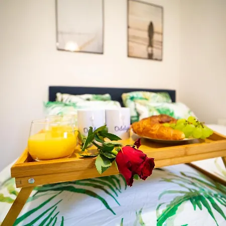 Lägenhet Kelys Spa- Sauna,terrasse Privee & Serenite Boulogne-sur-Mer